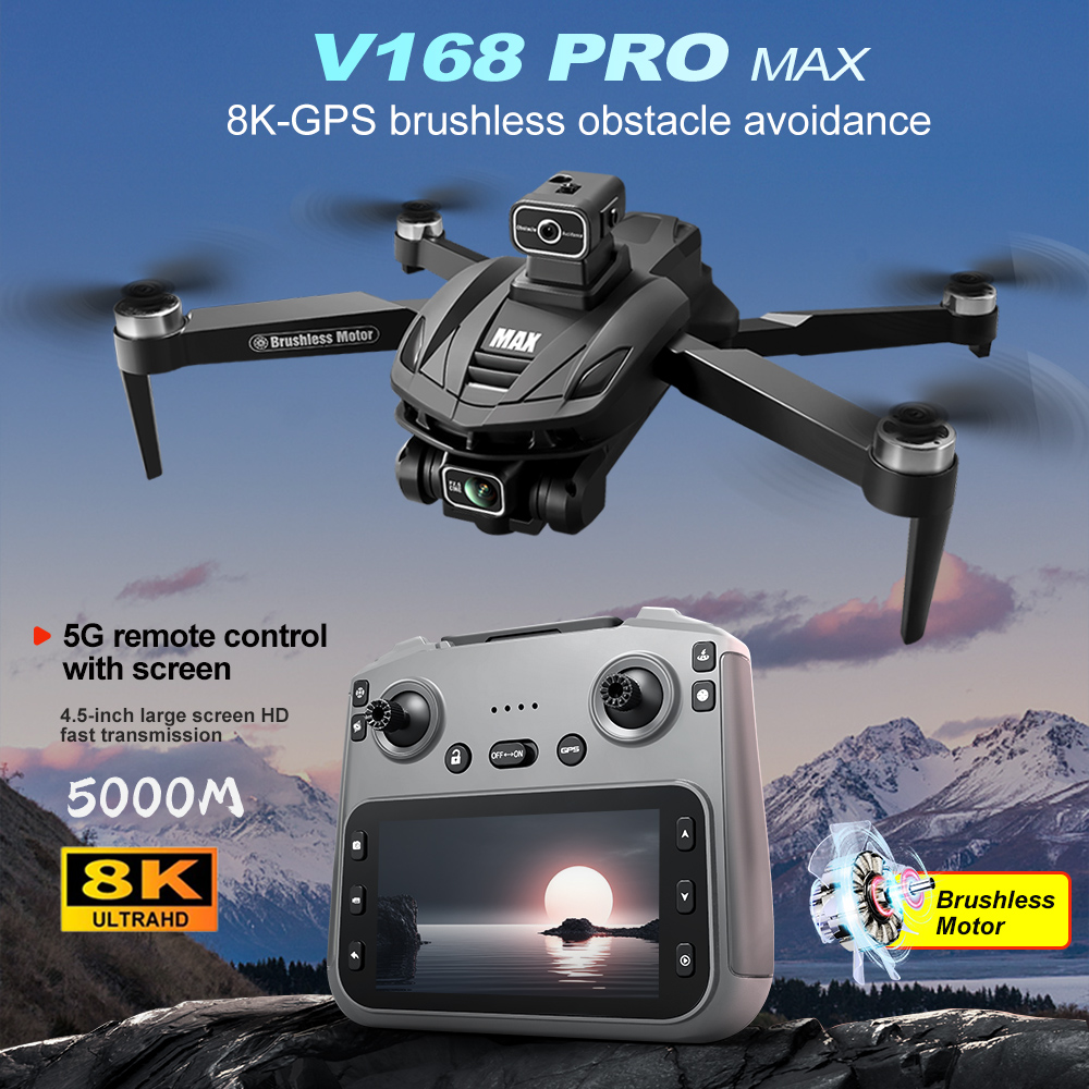 Rc Helicopter Charger - V168 PRO Max GPS Дрон 8K