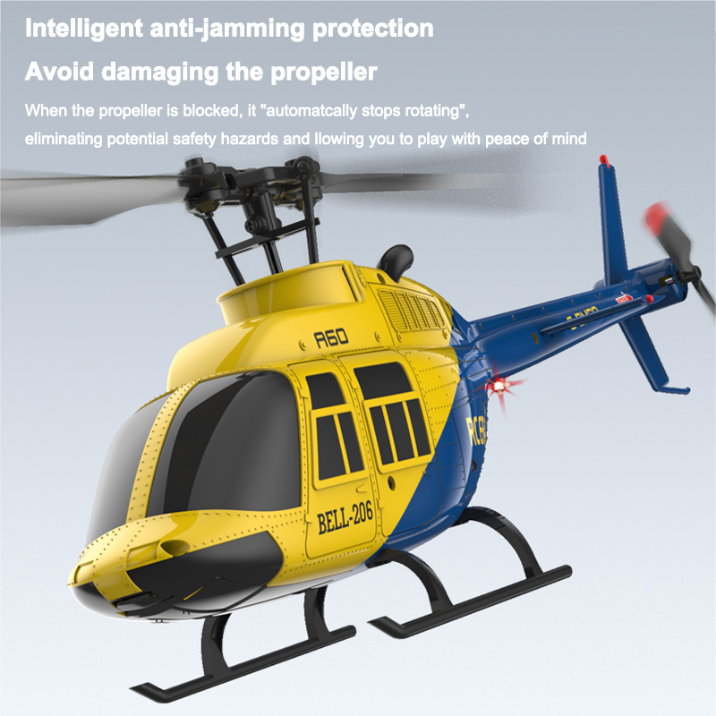 A60 RC Вертолет 2,4G 6-Aixs Ги – обзор и цена Rc Helicopter Large