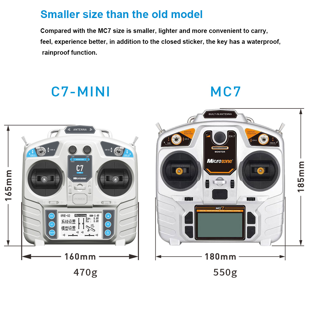 Контроллер MicroZone MC7 C7 MI – обзор и цена Rc Helicopter Mini