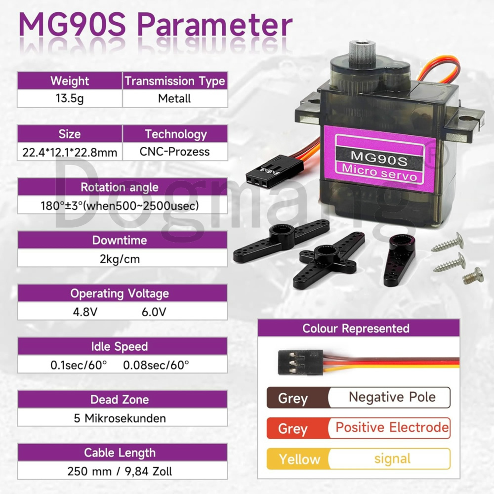 MG90S Сервопривод 1/2/4/10/20/ – обзор и цена Rc Helicopter Servo