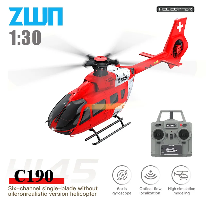 C190 RC Вертолет 2,4G 6-Aixs Г – обзор и цена Rc Helicopter Large