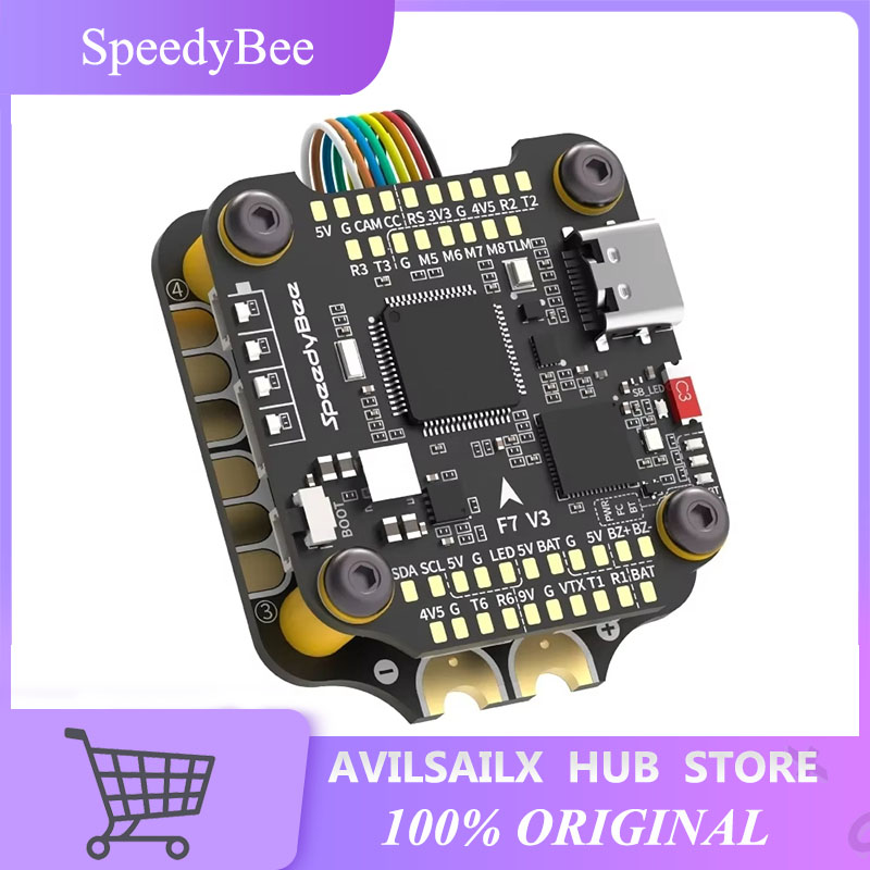 Комплект SpeedyBee F7 V3 BL32  – обзор и цена Betaflight Fc Blheli 32