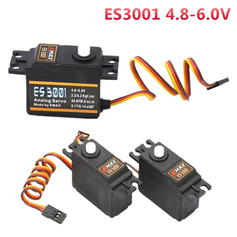 1/4 шт. EMAX ES3001 4.8-6.0V 3 – обзор и цена Rc Helicopter Servo